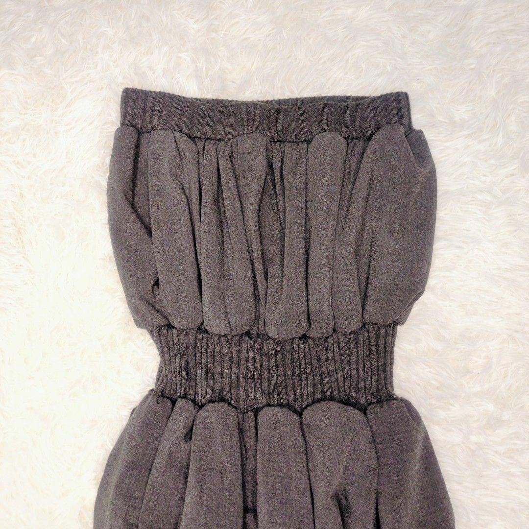 ソリン Rib Balloon Knit Skirt　バルーンスカート