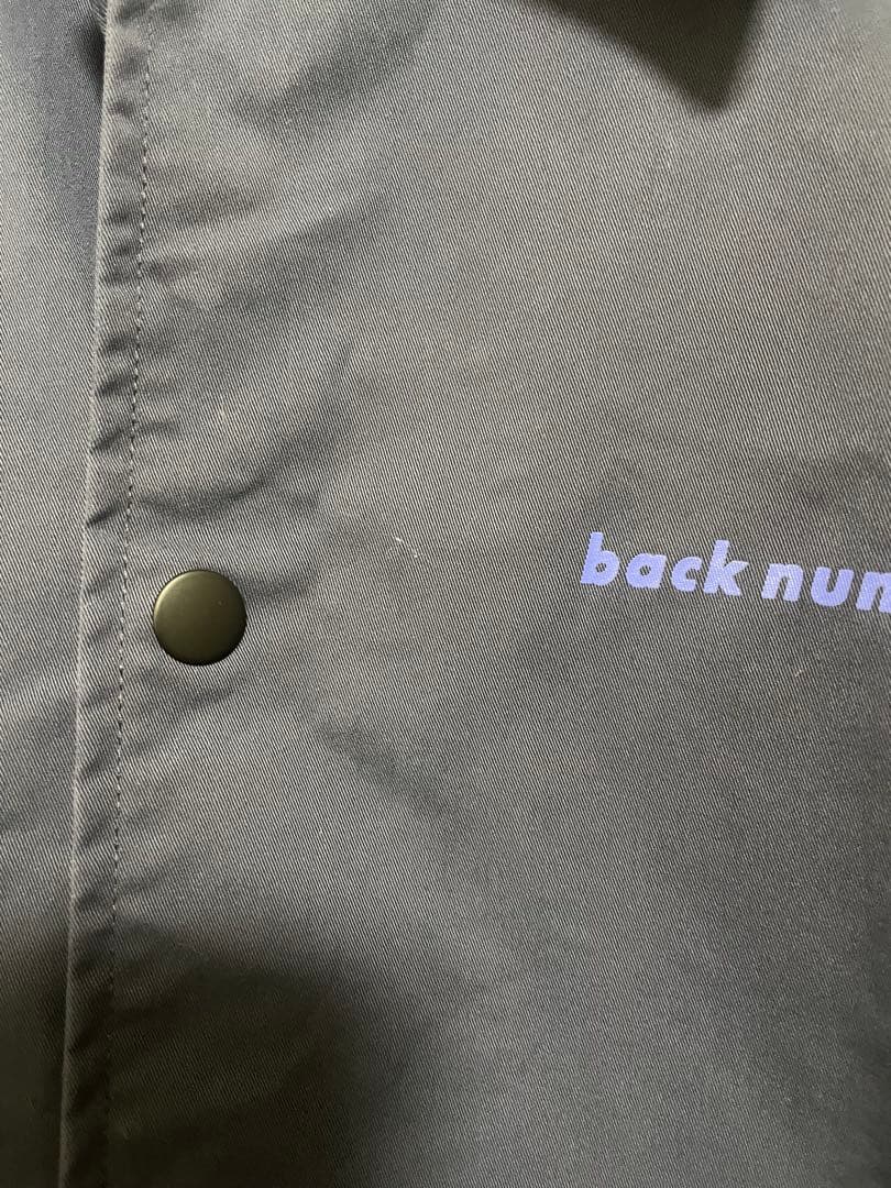 back number コーチジャケット パーカー キャップ