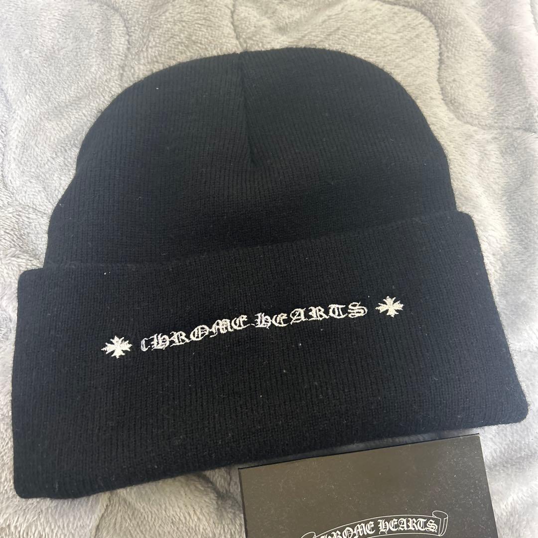 CHROME HEARTS ブラック ビーニー