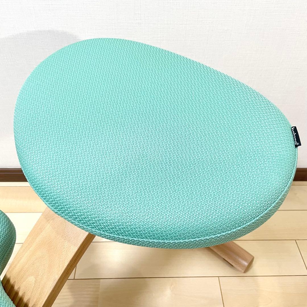 バランスチェア バランスイージー ライトグリーン 中古美品