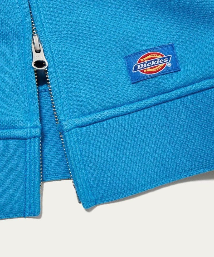 新品★別注 アイゼンハワー ジップ ジャケット 襟付き ブルー Dickies