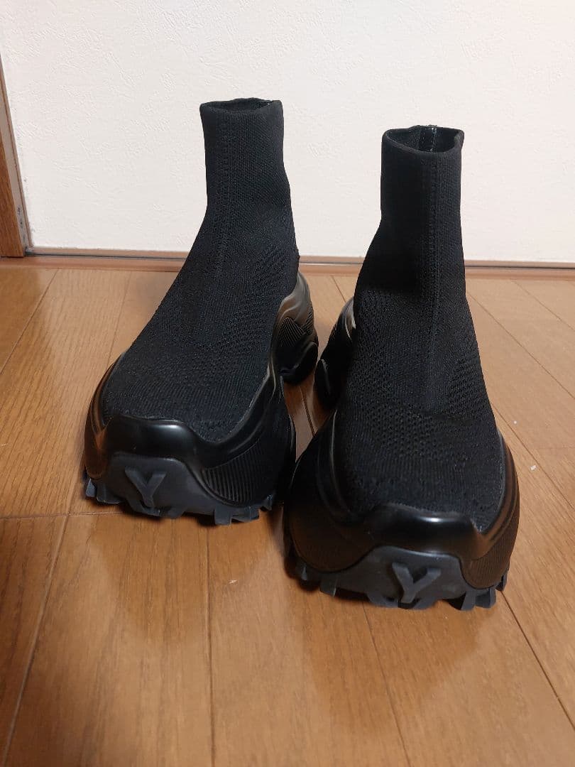 完売品★YELLO★BLACK WHALE SHORT BOOTS★Mサイズ