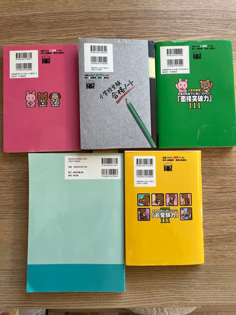 ★レア★ 小学校受験の教科書！神田のぞみ先生の名著　お受験力、面接突破力他