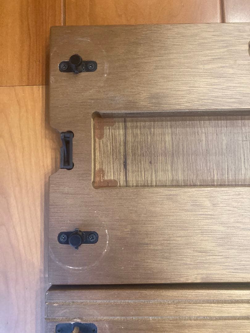 Assist Stool 木製折りたたみスツール　ピアノ　足台　茶色　ブラウン