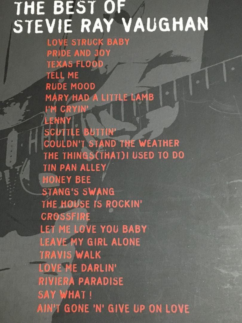 【バンドスコア】The Best Of Stevie Ray Vaughan