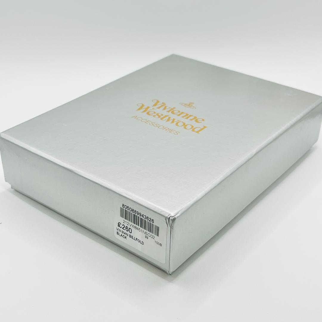 大特価 Vivienne Westwood 黒 折財布 札入れ カードケース