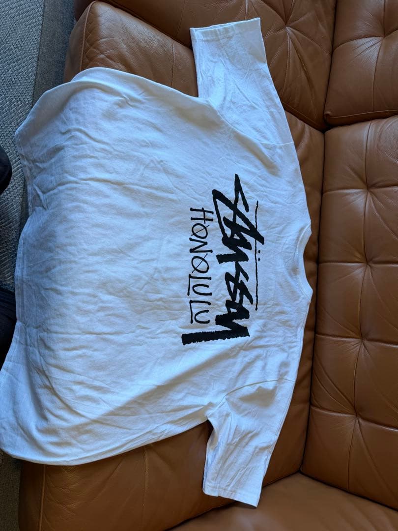Stussy Honolulu ホワイト Tシャツ XL