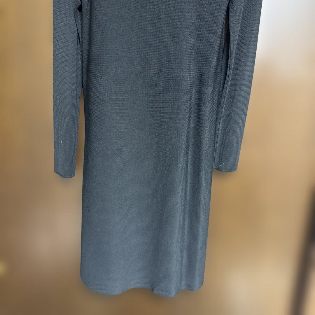 美品✨ FOXEY NEW YORK フリル付き長袖ワンピース