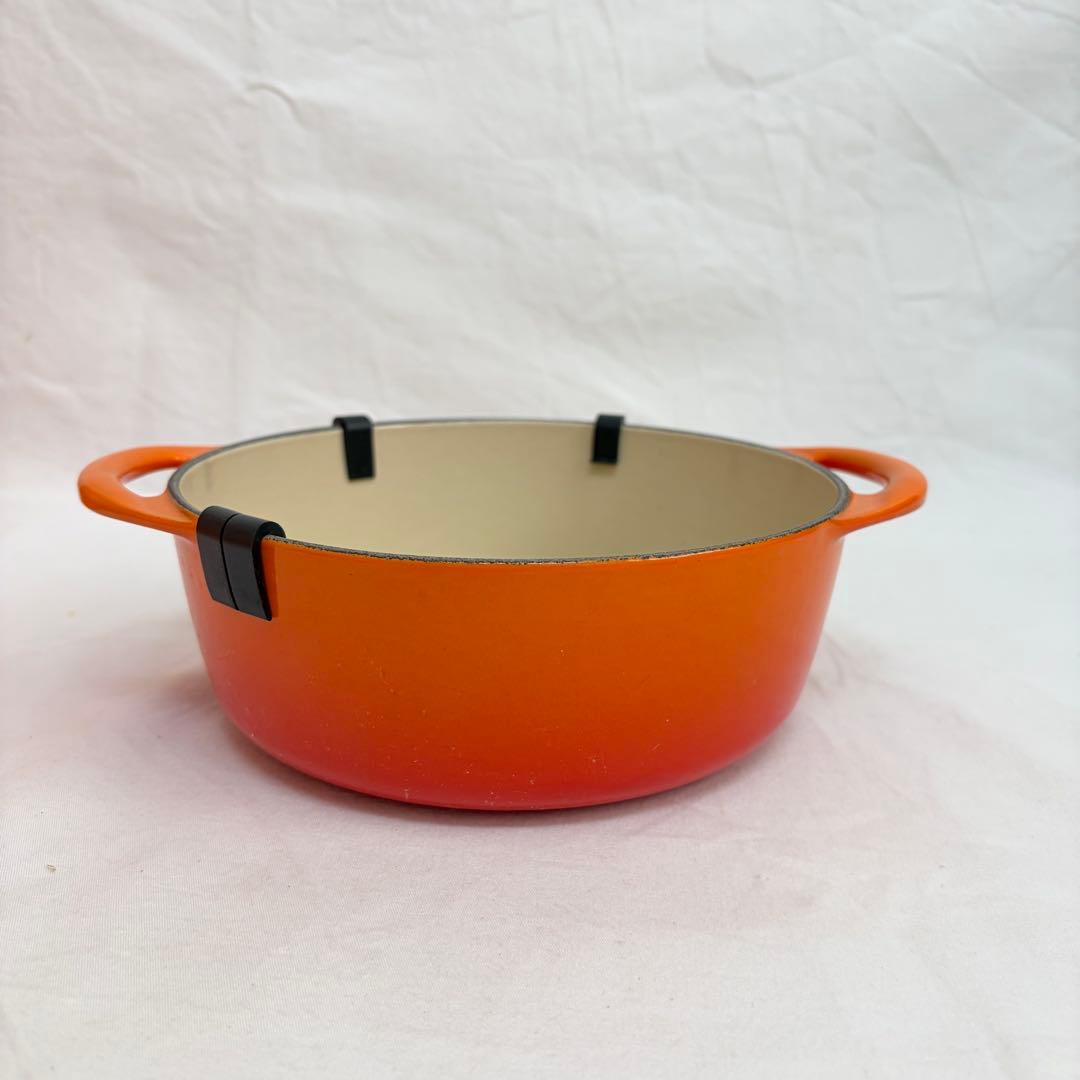 B1748 LE CREUSET ル・クルーゼ 両手鍋18cm グリーン0001