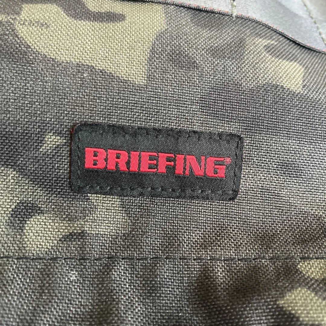 BRIEFING カモフラージュ ボストンバッグ