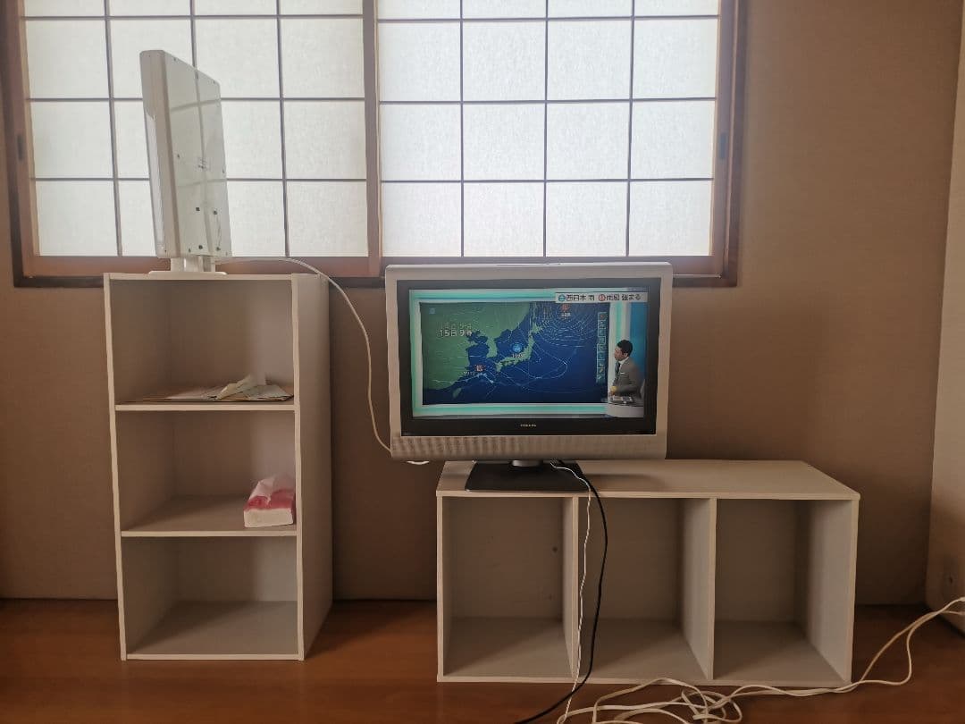 室内/屋外用地デジアンテナブースター内蔵