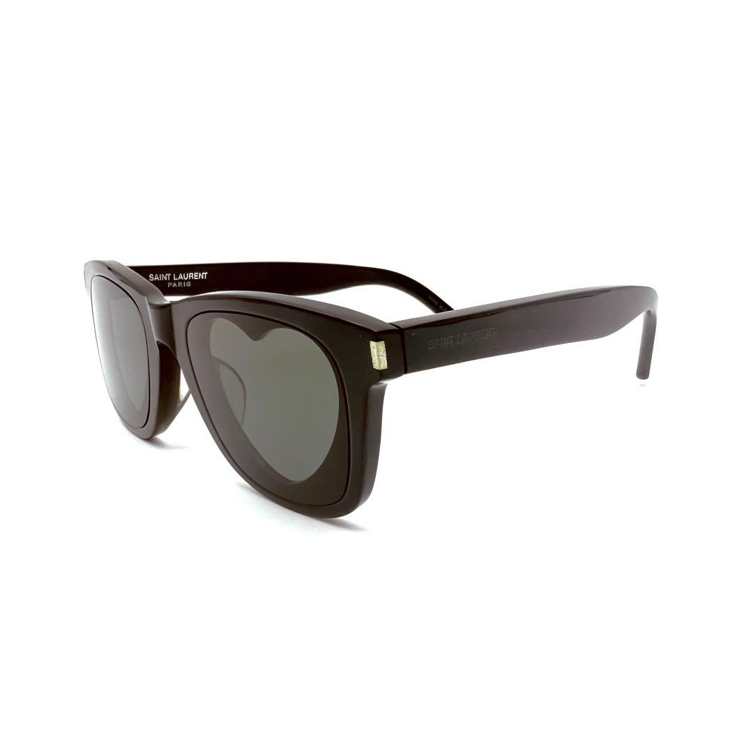 【美品】SAINT LAURENT サンローラン　ハートレンズ　サングラス