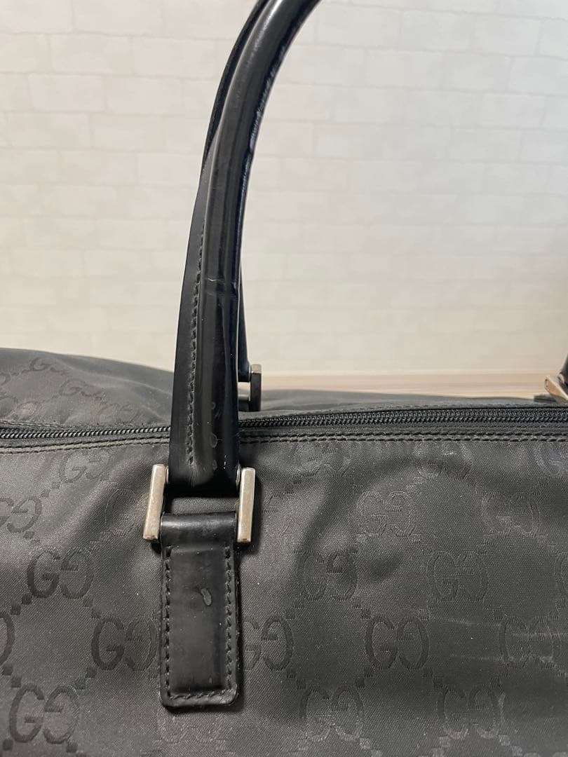 GUCCI GG ナイロンボストンバッグ