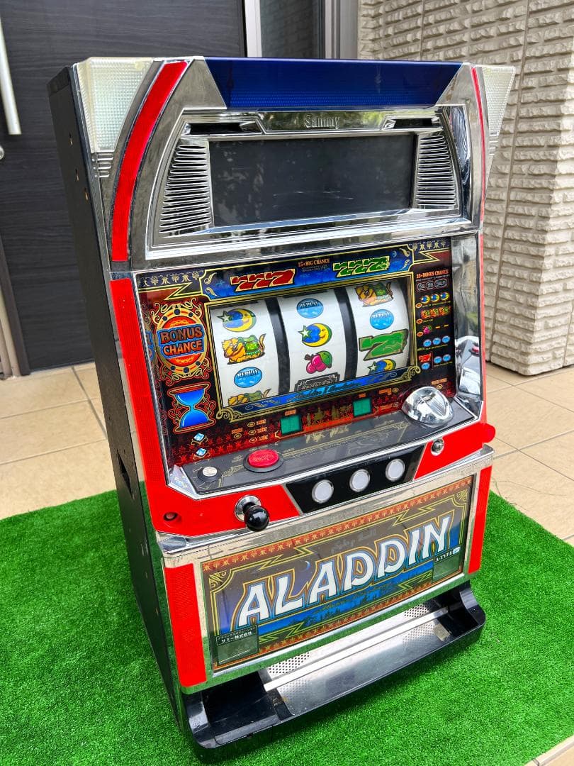 パチスロ実機 4号機 Sammy サミー アラジン2 エボリューション
