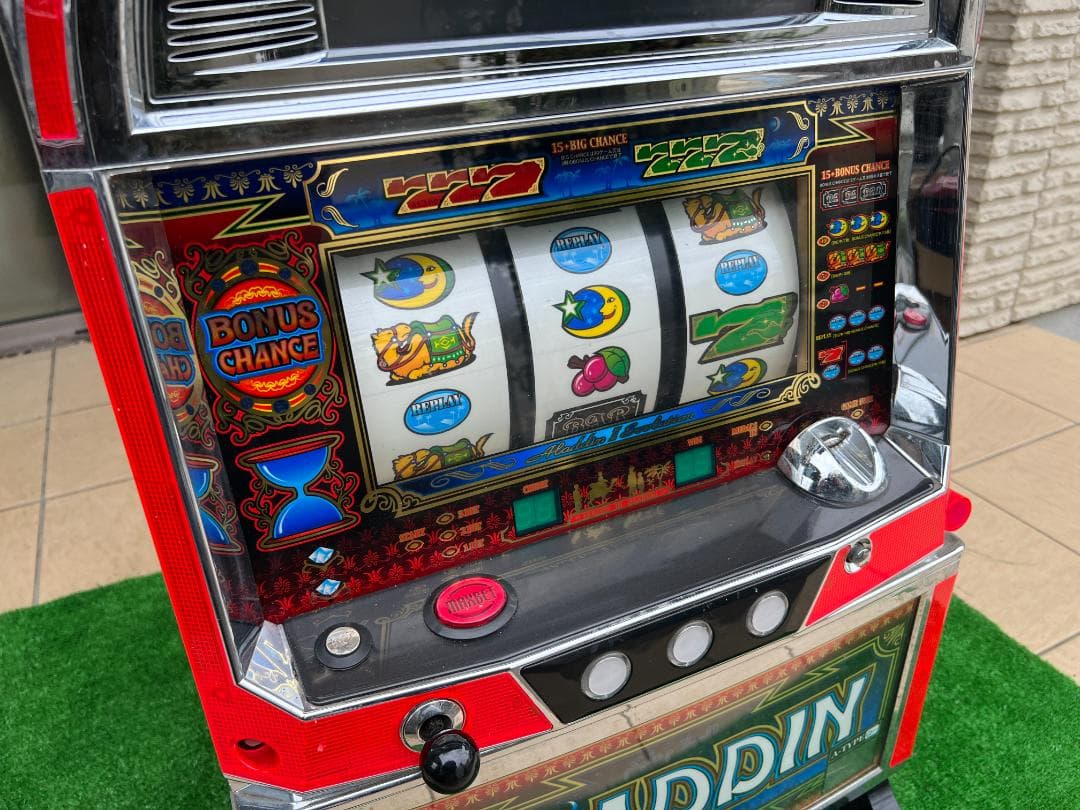 パチスロ実機 4号機 Sammy サミー アラジン2 エボリューション