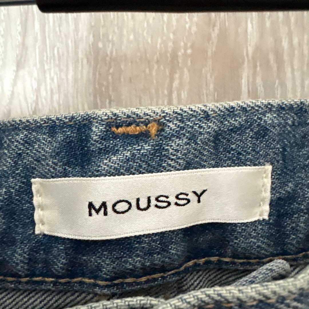 美品　MOUSSY フレアデニムパンツ　サイズ26 ロング丈