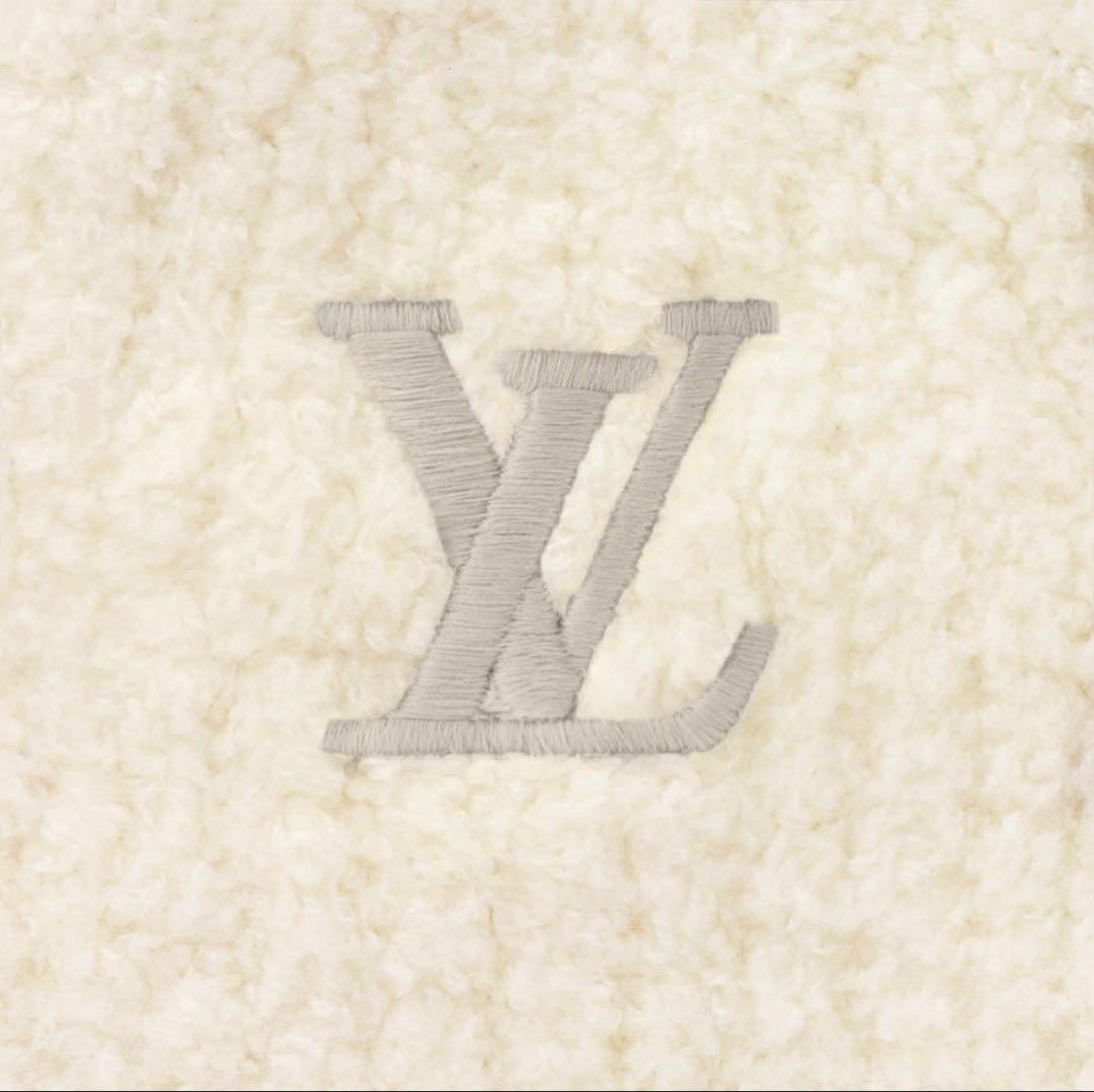 LV ロゴ刺繍 マフラー　ミニコンフィM90803
