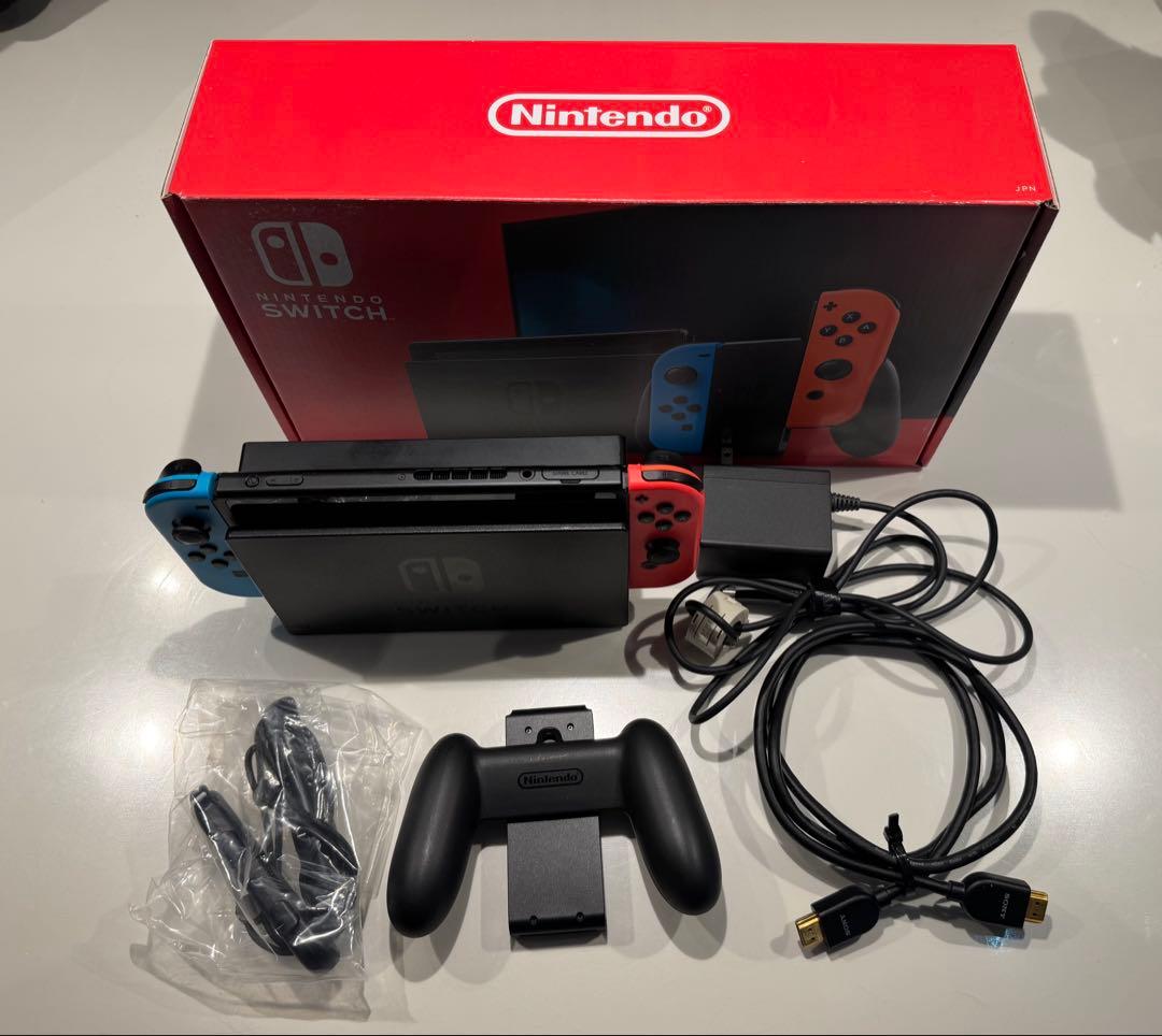 Nintendo Switch 本体 青/オレンジ Joy-Con付き