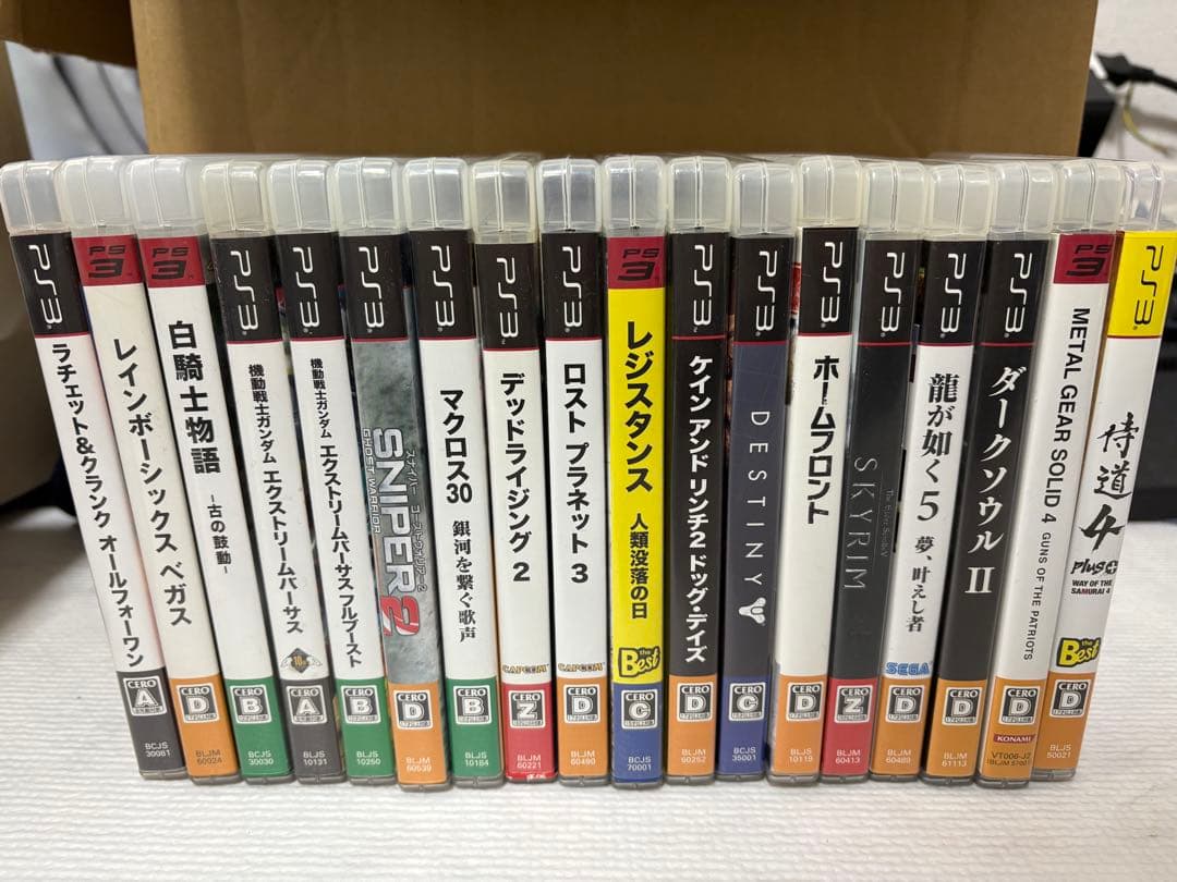 100本以上ゲームソフトまとめ売り
