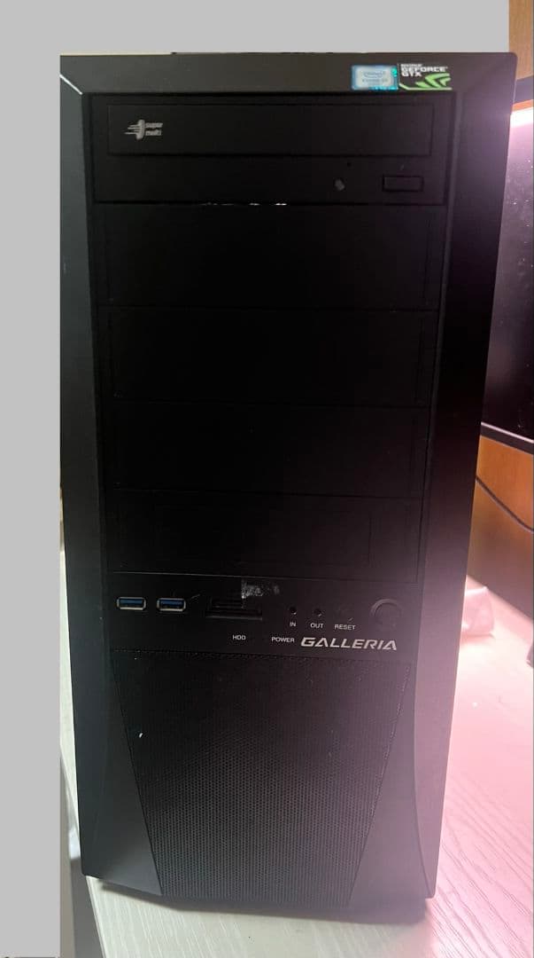 グ*ン様 GALLERIA XF デスクトップPC 動作確認済み！値下げ可能
