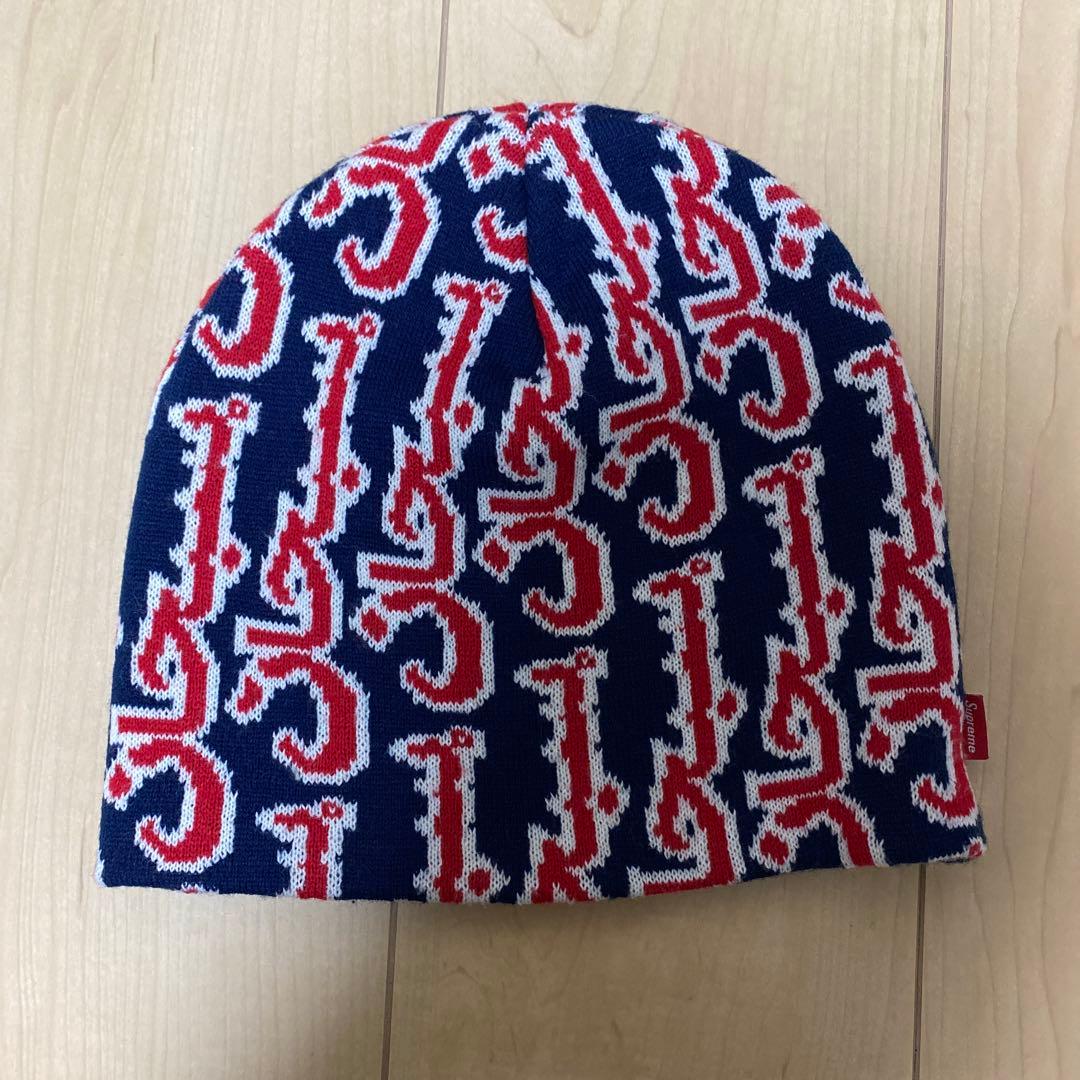 Supreme ロゴニットビーニー　花崎tcgショップ