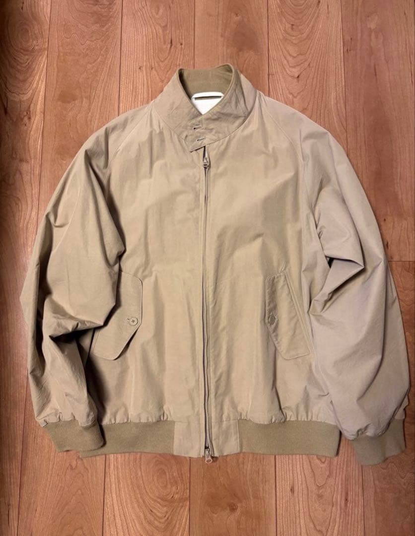 ジャケット・アウター ATON 22SS GIZA WEATHER HARRINGTON JACKET