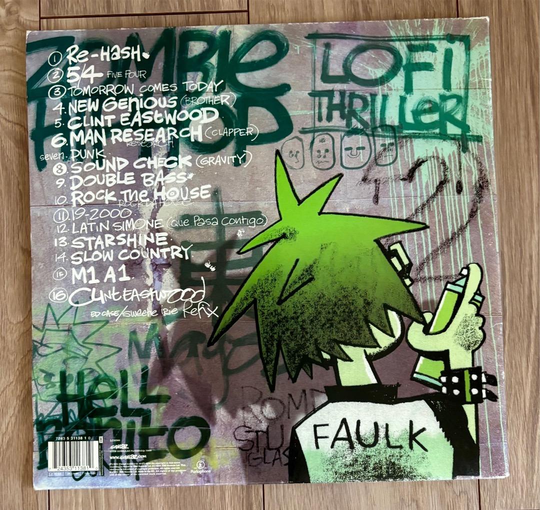 Gorillaz デビューアルバム　レコード　ゴリラズ