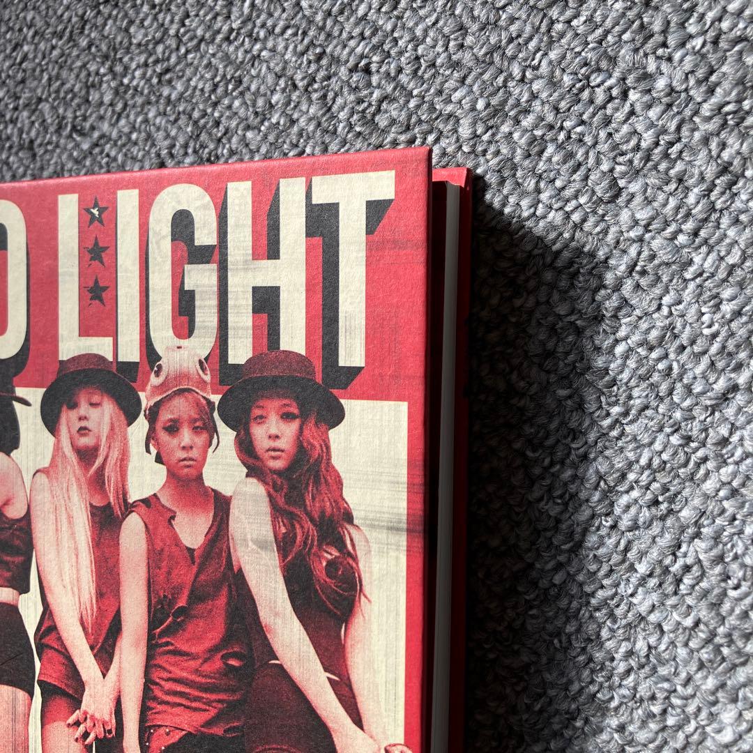 f(x) アルバム red light 韓国盤 CD 公式　ビクトリア　ソルリ