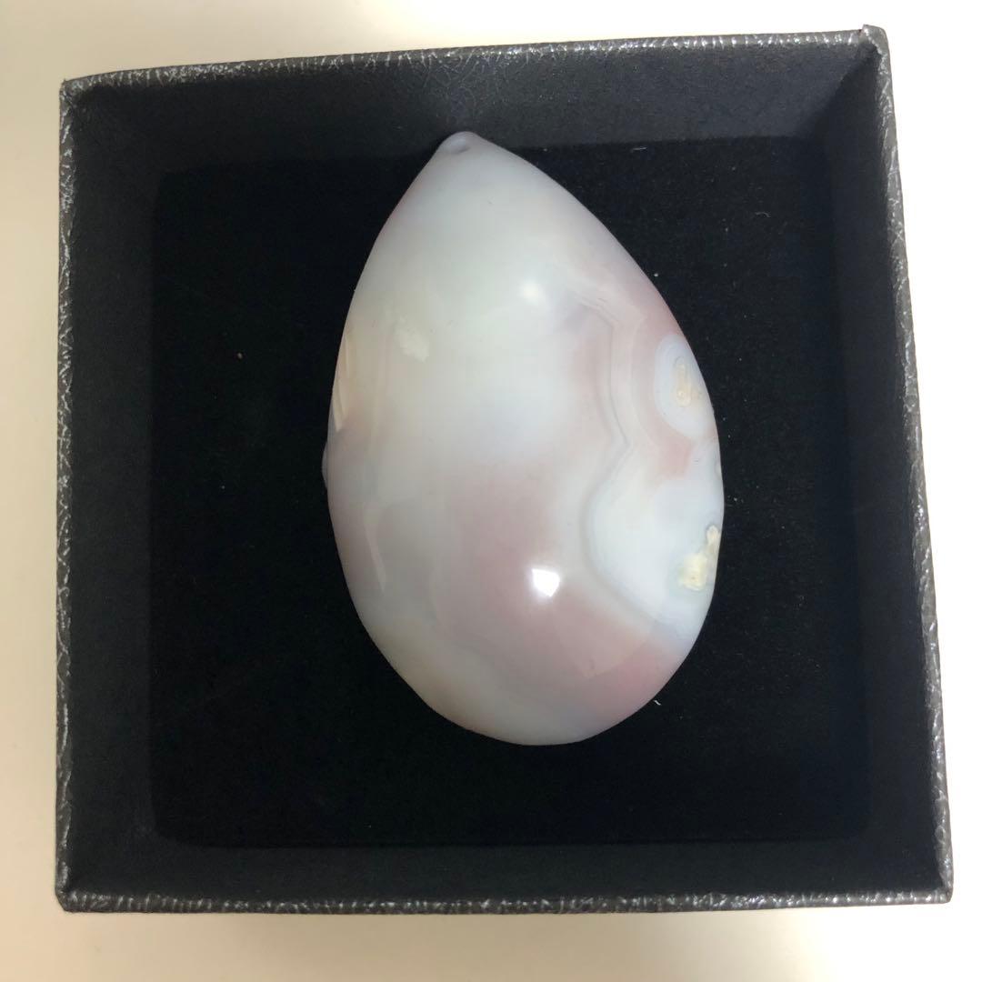 縁結び 女陰 ヌードメノウ 生命の源 女性器 趣味 天然石 瑪瑙 彫り物D2
