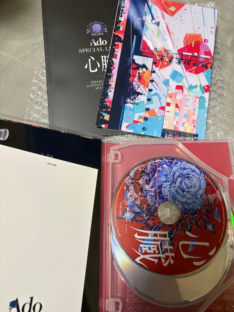 Ado SPECIAL LIVE 心臓　初回限定版　Blu-ray+2CD