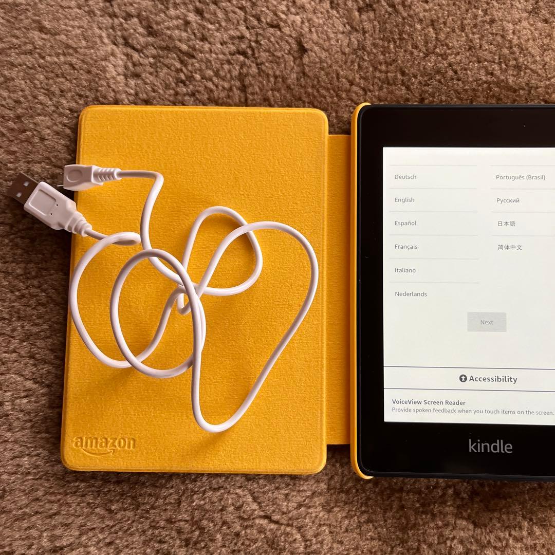 Kindle Paperwhite 第10世代　カバー、フィルム付き