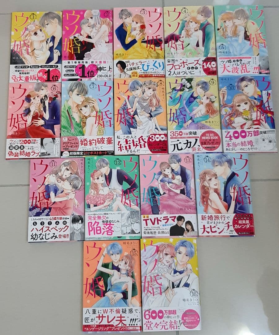 ウソ婚(1)～(16)完結