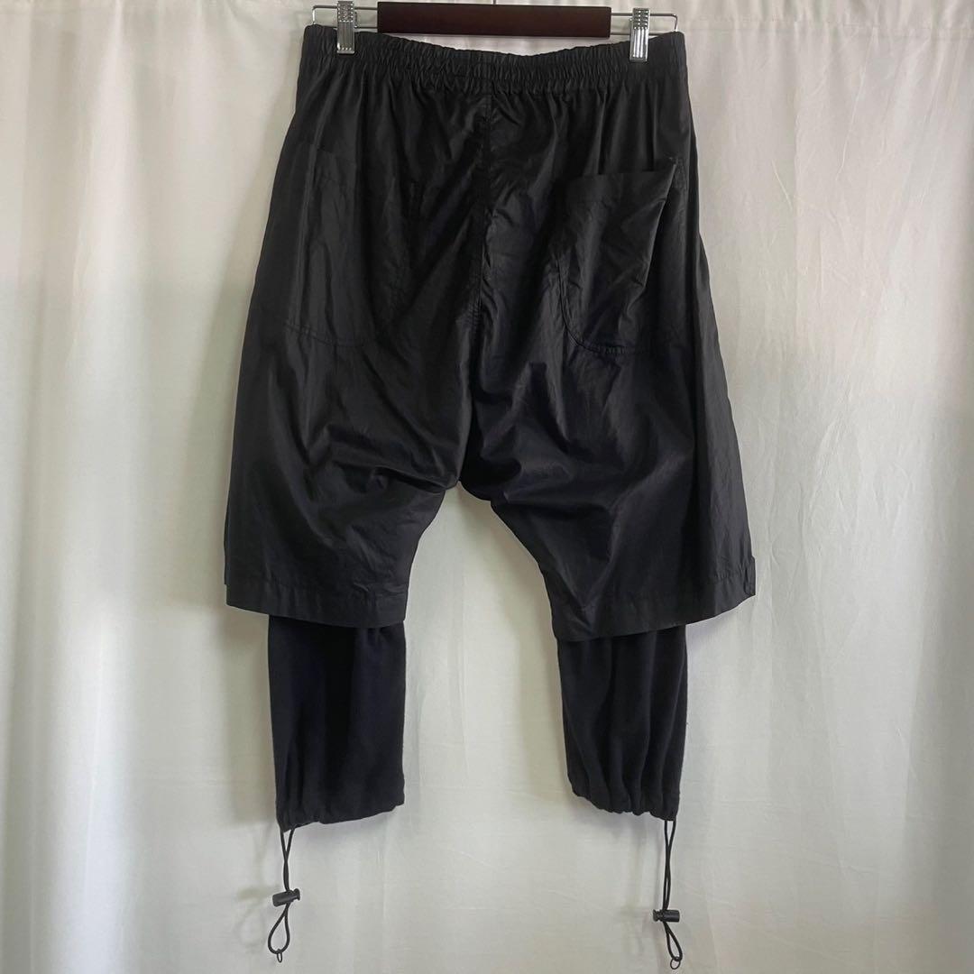 Y-3 YOHJI YAMAMOTO レイヤードサルエルパンツ adidas