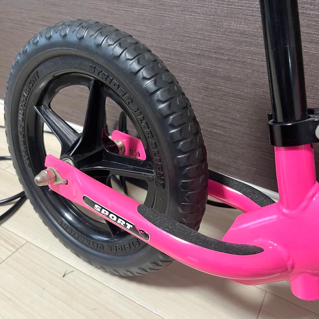 美品　STRIDER ストライダー　12インチ　ピンク　バランスバイク