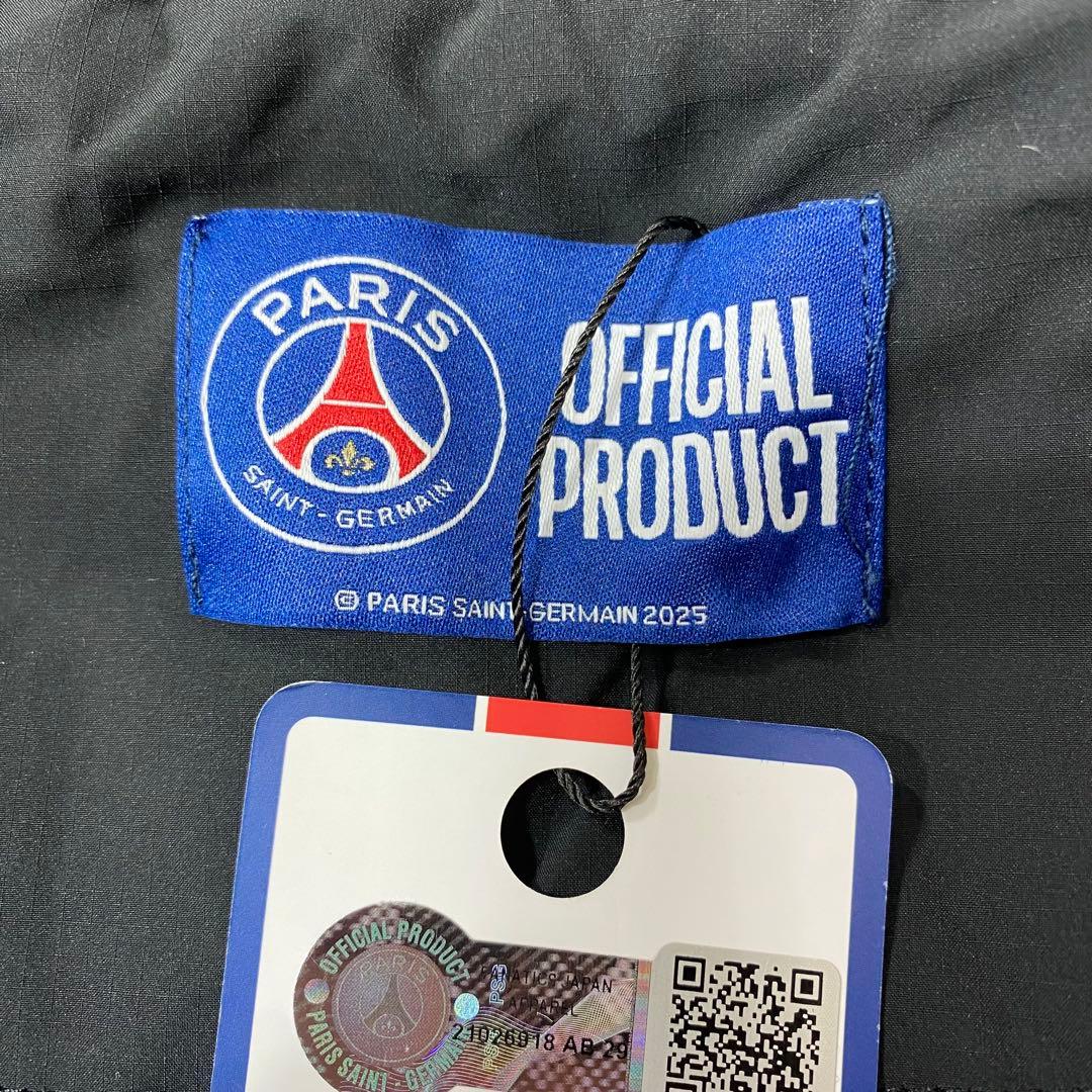 25AW 未使用 PSG パリサンジェルマン ロゴ刺繍ハイブリットジャケット L