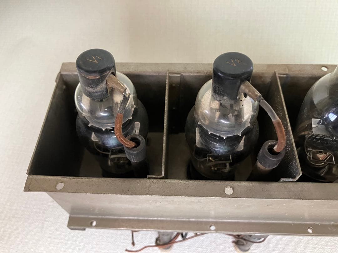 電々公社　通信用中間増幅機　貴重品