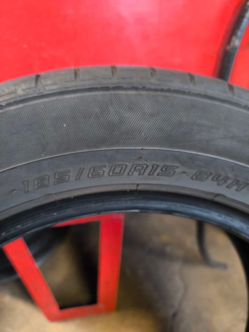 185/60r15 DUNLOP　EC300+　4本セット