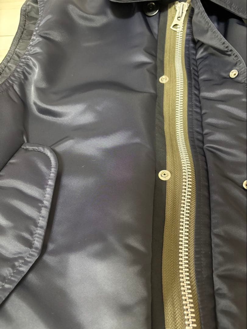 Sacai サカイ 23ss ミリタリーNylon Twill Vest