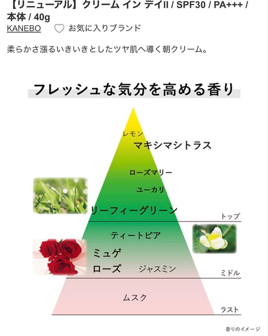 kanebo カネボウ クリームインデイ Ⅱ 40g