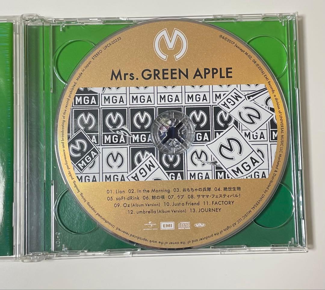 Mrs.GREEN APPLE 初回限定盤 2nd アルバム