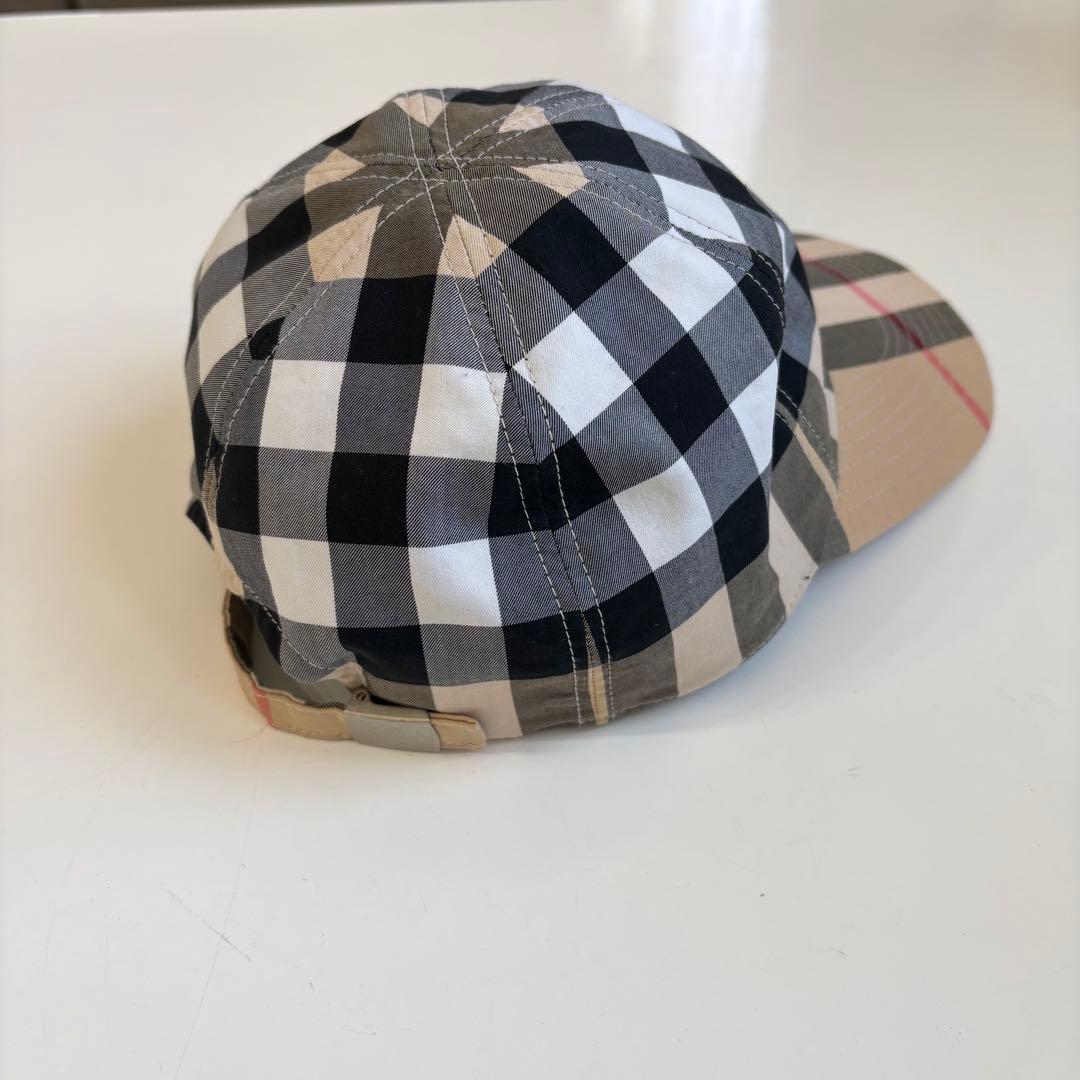 BURBERRY バーバリー ゴルフ キャップ ノバチェック ロゴ有 男女可 M