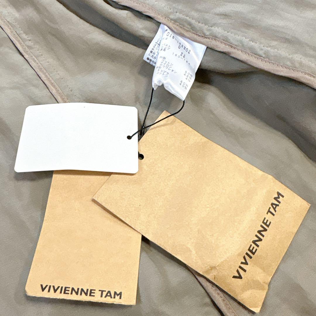 未使用品 VIVIENNE TAM レース 総柄 コート ボタニカル サイズ0