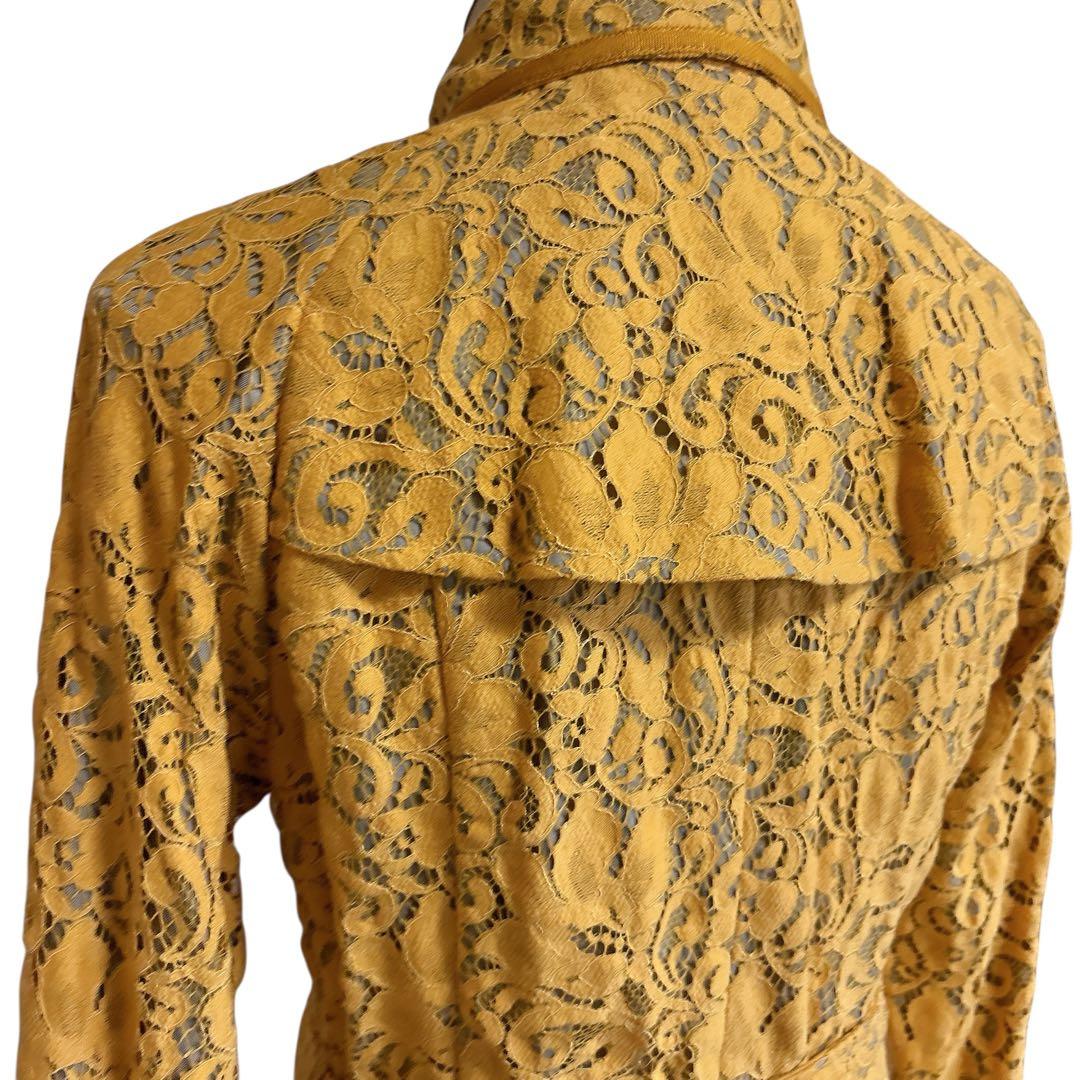 未使用品 VIVIENNE TAM レース 総柄 コート ボタニカル サイズ0