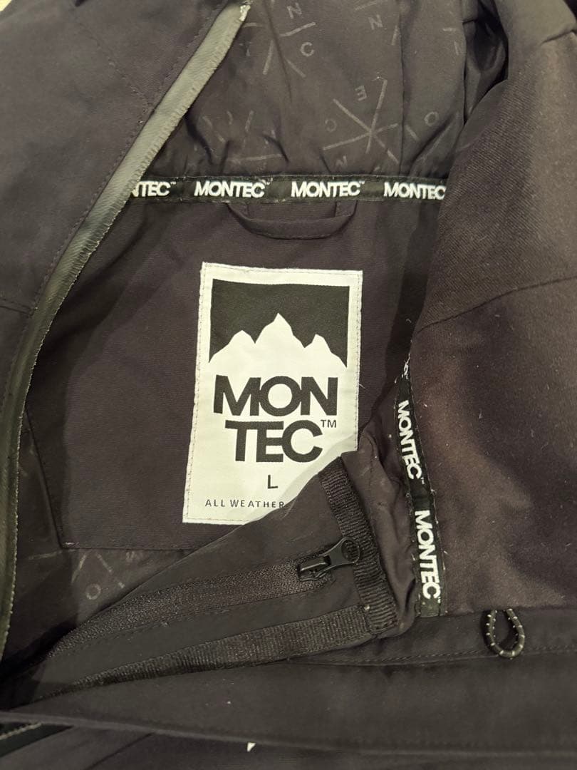 Montec メンズスノボー上下(サイズL)