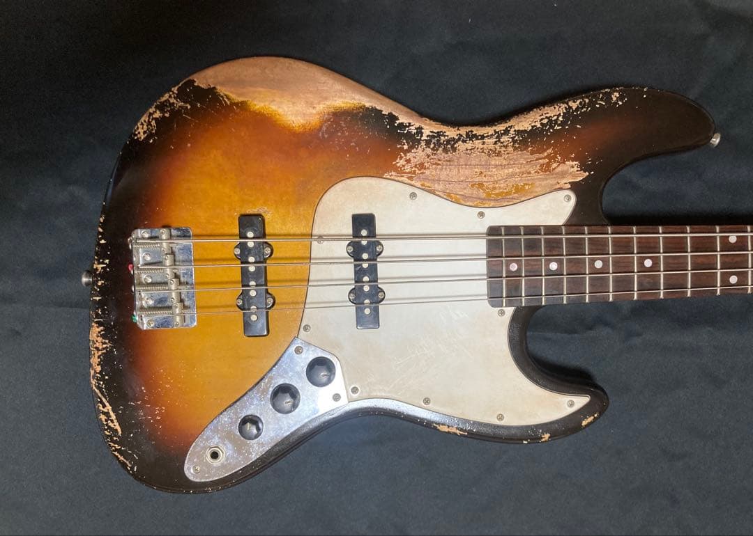 ベース #21 JB type Nitrocellulose lacquer relic
