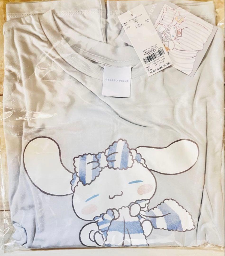 【完売商品】 gelato pique シナモロールワンポイントTシャツ