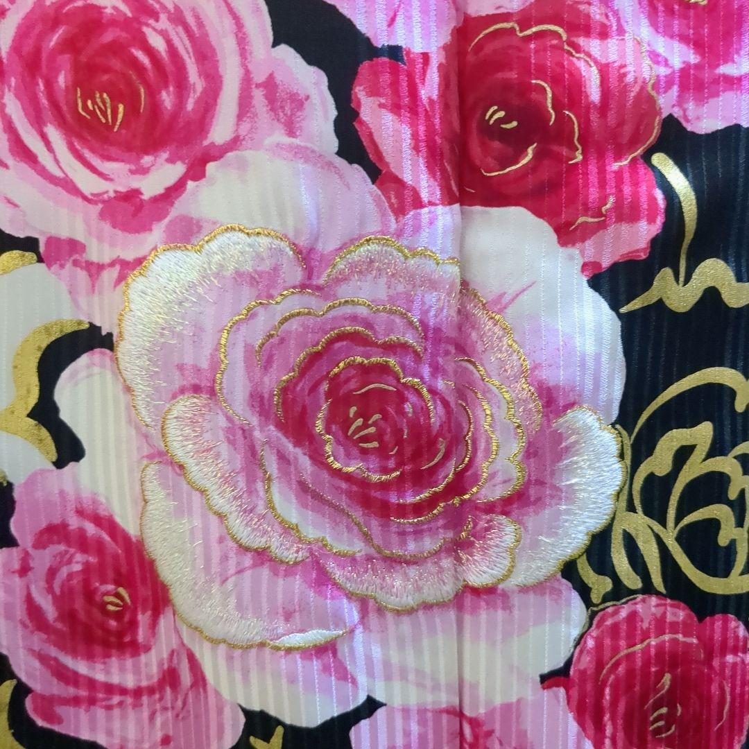 振袖セット 振袖フルセット 正絹 CECIL McBEE 駒刺繍 薔薇 白 89