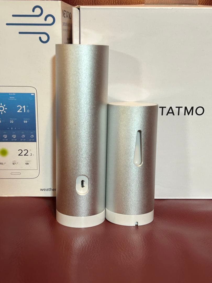 NETATOMO　ウェザーステーション　WEATHER レポート