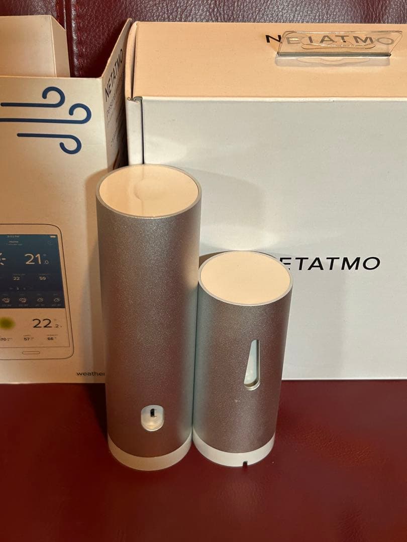 NETATOMO　ウェザーステーション　WEATHER レポート
