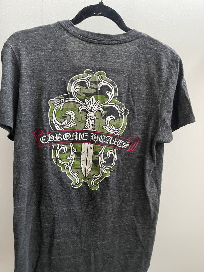 Chrome Hearts ダークグレー VネックTシャツ他３枚組